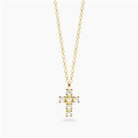 Collana Mabina Donna in Argento Diamante Lab Grown 553939